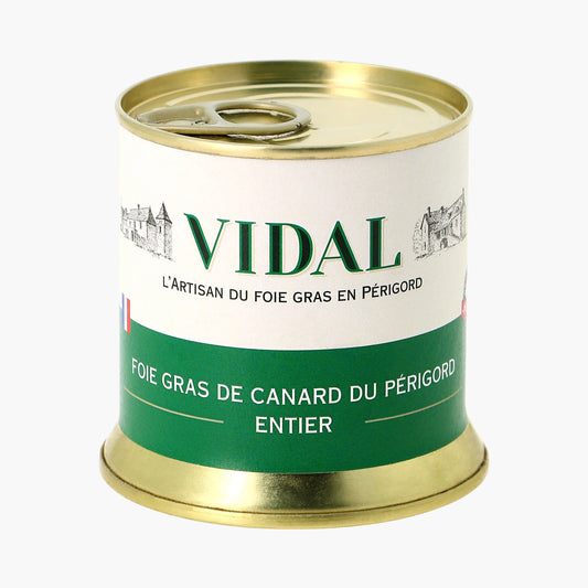 Foie gras de canard entier VIDAL